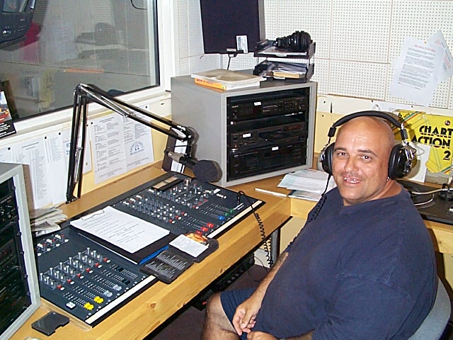 George Bartholomew, PHB Presenter, in Studio Three
