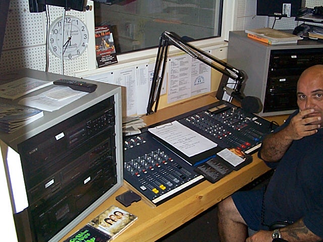George Bartholomew, PHB Presenter, in Studio Three